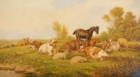 William Eddowes Turner (c.1820-1885). Cattle