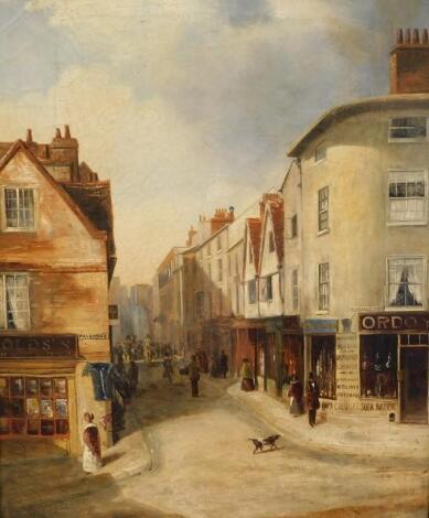 H Smyth (19th/20thC). Bridlesmith's Gate Nottingham