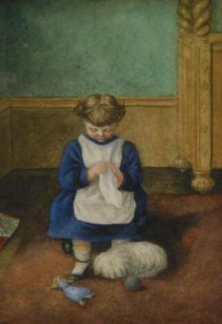 19thC British School. Young child