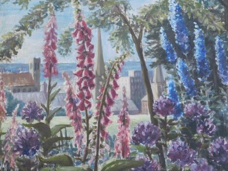 Mary Dudding (20thC). Spires and Bell