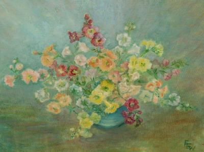 Flora Weatherill (20thC). Bright butterflies