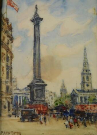 Maria Hampshire Eaton (c.1860-c.1940). Trafalgar Square