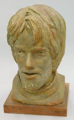 J.V. (20thC). Bust of a gentleman