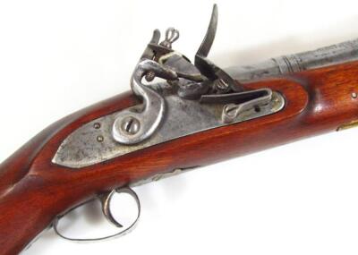 A 19thC Indian Mutiny flintlock blunderbuss - 2