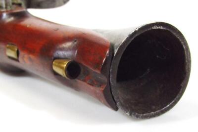 A 19thC Indian Mutiny flintlock blunderbuss - 8