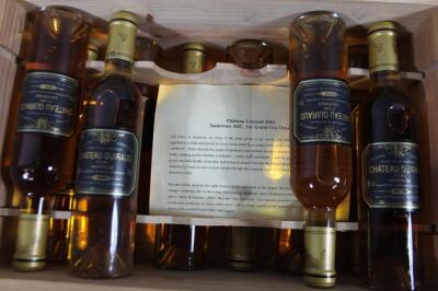 A set of ten bottles of Chateau Guiraud 2001 Sauternes wine - 2
