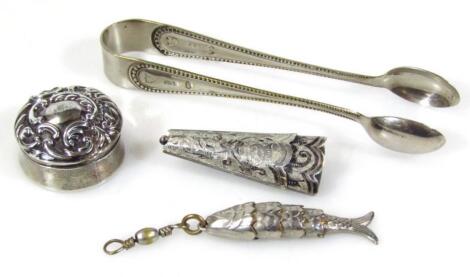 Various silver and other small jewellery