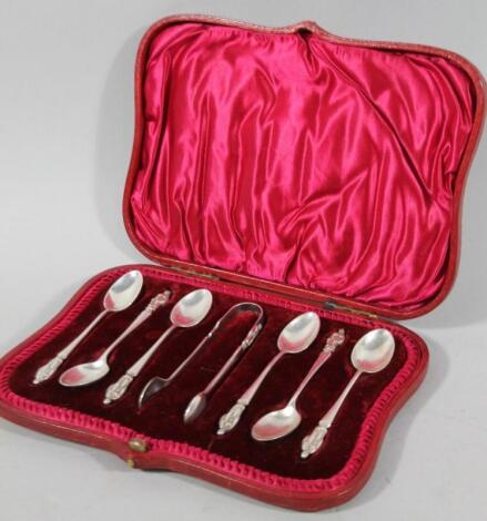 A set of six Victorian silver Apostle spoons