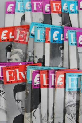 Various early and original Elvis monthly magazines - 2