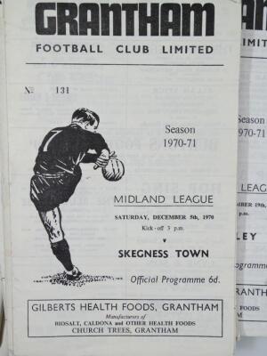 Various football programmes - 2