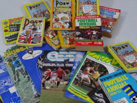 Various football programmes