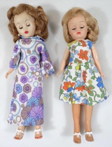 Various dolls