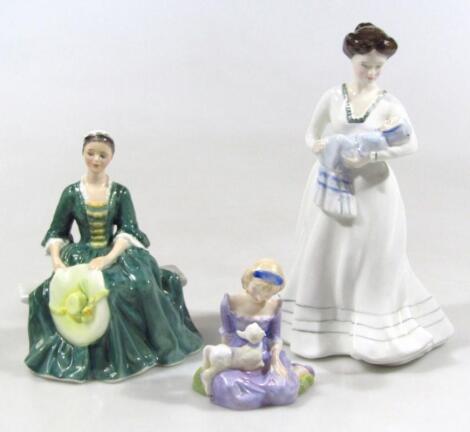 Three various Royal Doulton figures