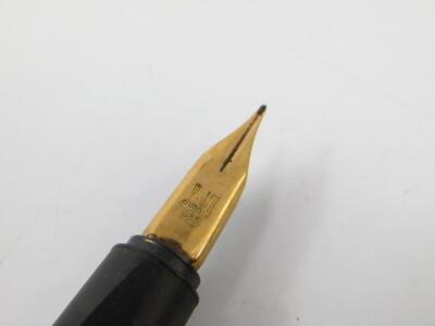 A Dunhill gold plated cartridge pen - 3