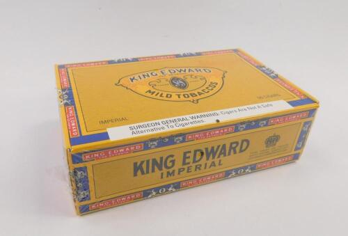 A box of King Edward VII Imperial Cigars