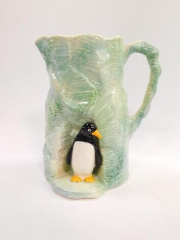 A Sylvac pottery penguin jug