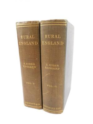 H Rider Haggard. Rural England