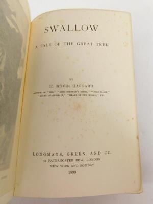 H Rider Haggard. Swallow - 2