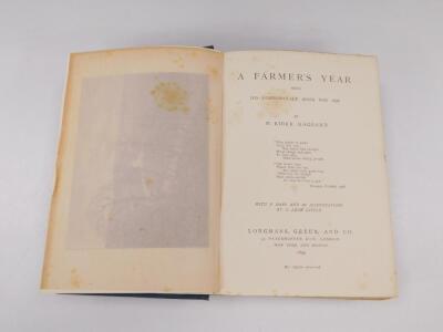 H Rider Haggard. A Farmer's Year - 2