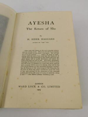 H Rider Haggard. Ayesha - 2