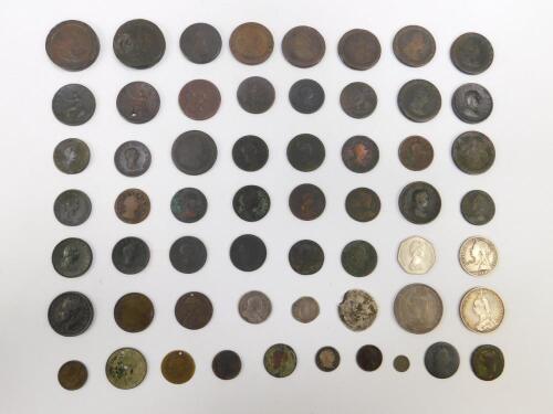 17thC and later silver and copper coinage