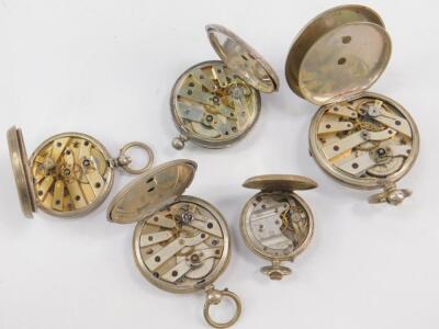 A Victorian lady's silver cased pocket watch - 3