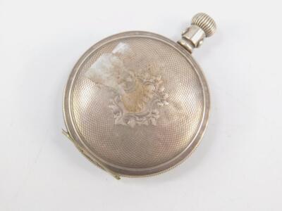 An Elgin silver lady's full hunter pocket watch - 2