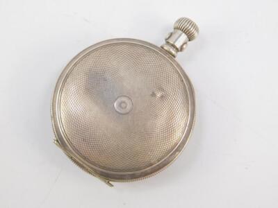 An Elgin silver lady's full hunter pocket watch - 3