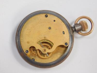 A New England Watch Co Scout pocket watch - 3