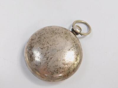 A George IV silver gentleman's pocket watch by Jos Watson Cambridge - 2