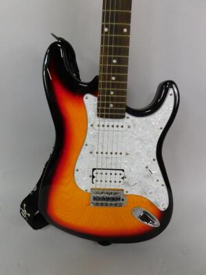 A Bismark electric fender Stratocaster guitar - 2