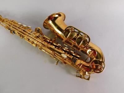 A Windsor brass saxophone - 3