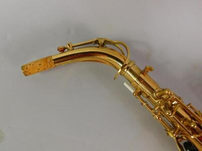 A Windsor brass saxophone - 4