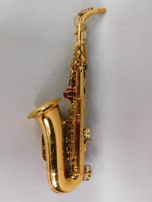 A Windsor brass saxophone - 5