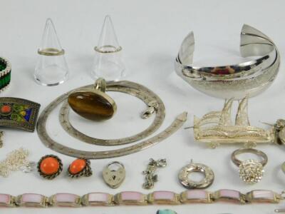 Silver and costume jewellery - 3