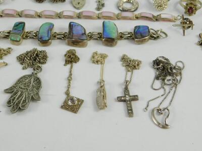 Silver and costume jewellery - 5