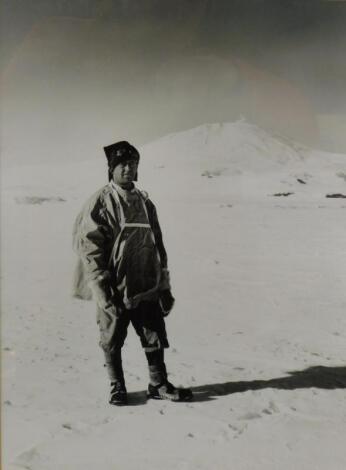 A photograph of Captain Robert Falcon Scott