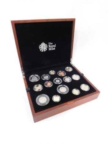 A 2014 United Kingdom Premier Proof Collection Coin Set