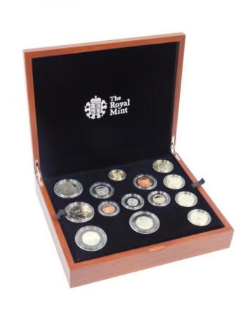 A 2015 United Kingdom Premier Proof Collection Coin Set