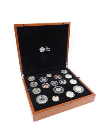 A 2016 United Kingdom Premier Proof Collection Coin Set