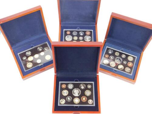 Four United Kingdom Executive Proof Coin Sets