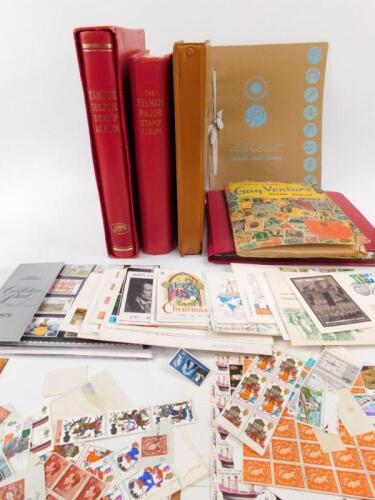 Philately. A Stamford Major stamp album containing QEII used definitives and commemoratives