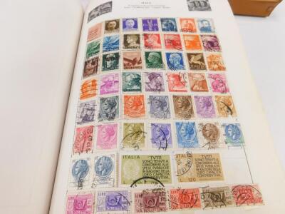 Philately. A Stamford Major stamp album containing QEII used definitives and commemoratives - 5