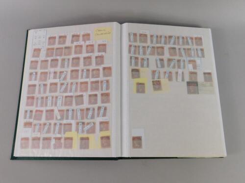 GB.-QV.- An album containing c3000 cancelled QV stamps in hingeless mounts