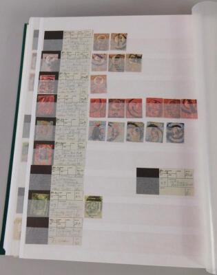 GB.-QV.- An album containing c3000 cancelled QV stamps in hingeless mounts - 3