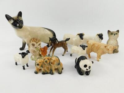 Beswick pottery animals