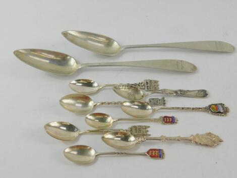 A pair of Behnke Prussian table spoons