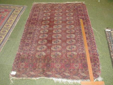 A Bokhara multi gull rug