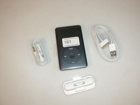 An iPod classic 80GB, boxed