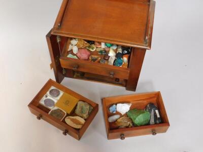 A small mahogany Wellington chest - 2